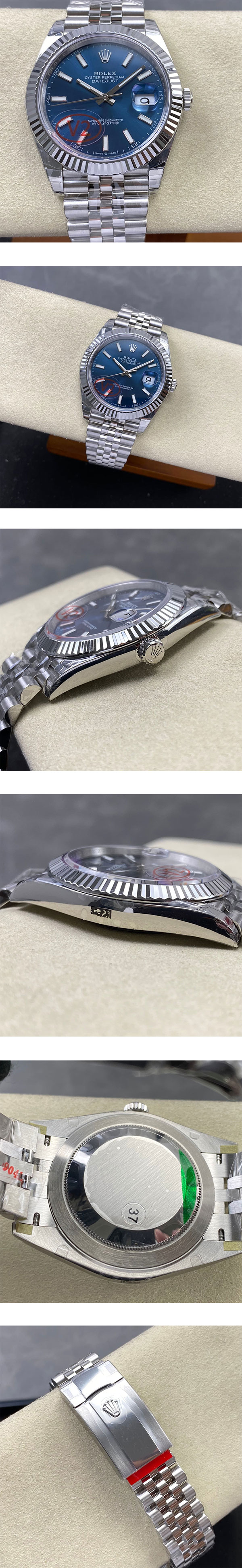 (VS製)ロレックスコピー時計 126334 デイトジャスト 41mm ブルー 贈り物に最適
